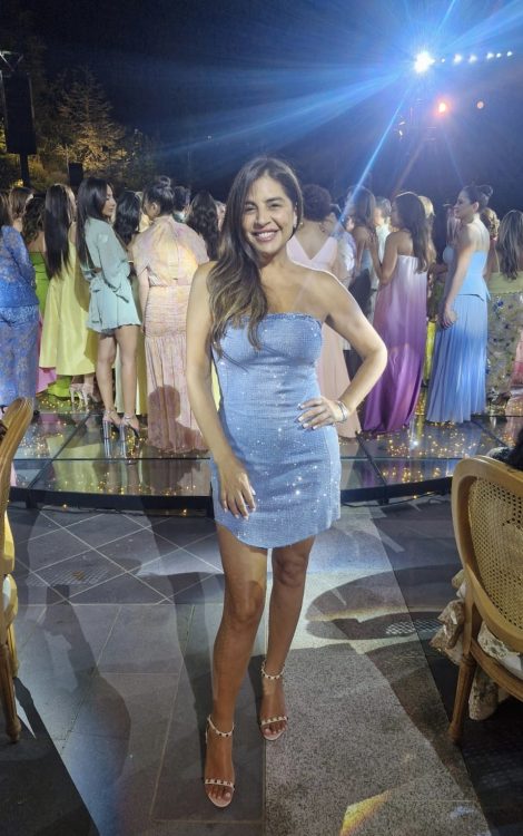 Najla Sawaya // Rhinestone Mini Dress — Ehden, Lebanon